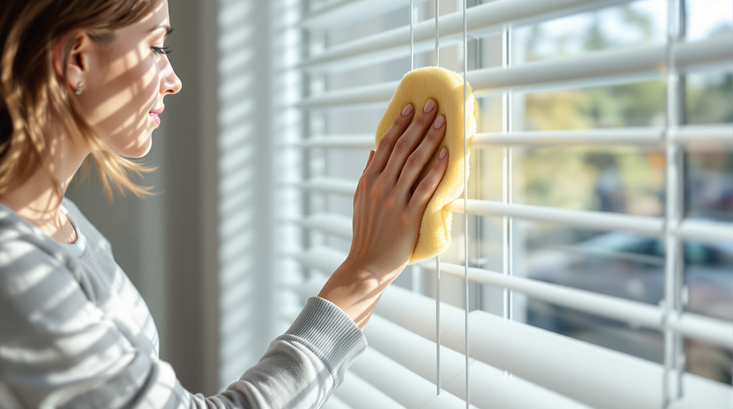 Získajte žiarivo biele rolety za menej ako 15 minút vďaka tejto jednoduchej 2-krokovej metóde bez chemikálií.