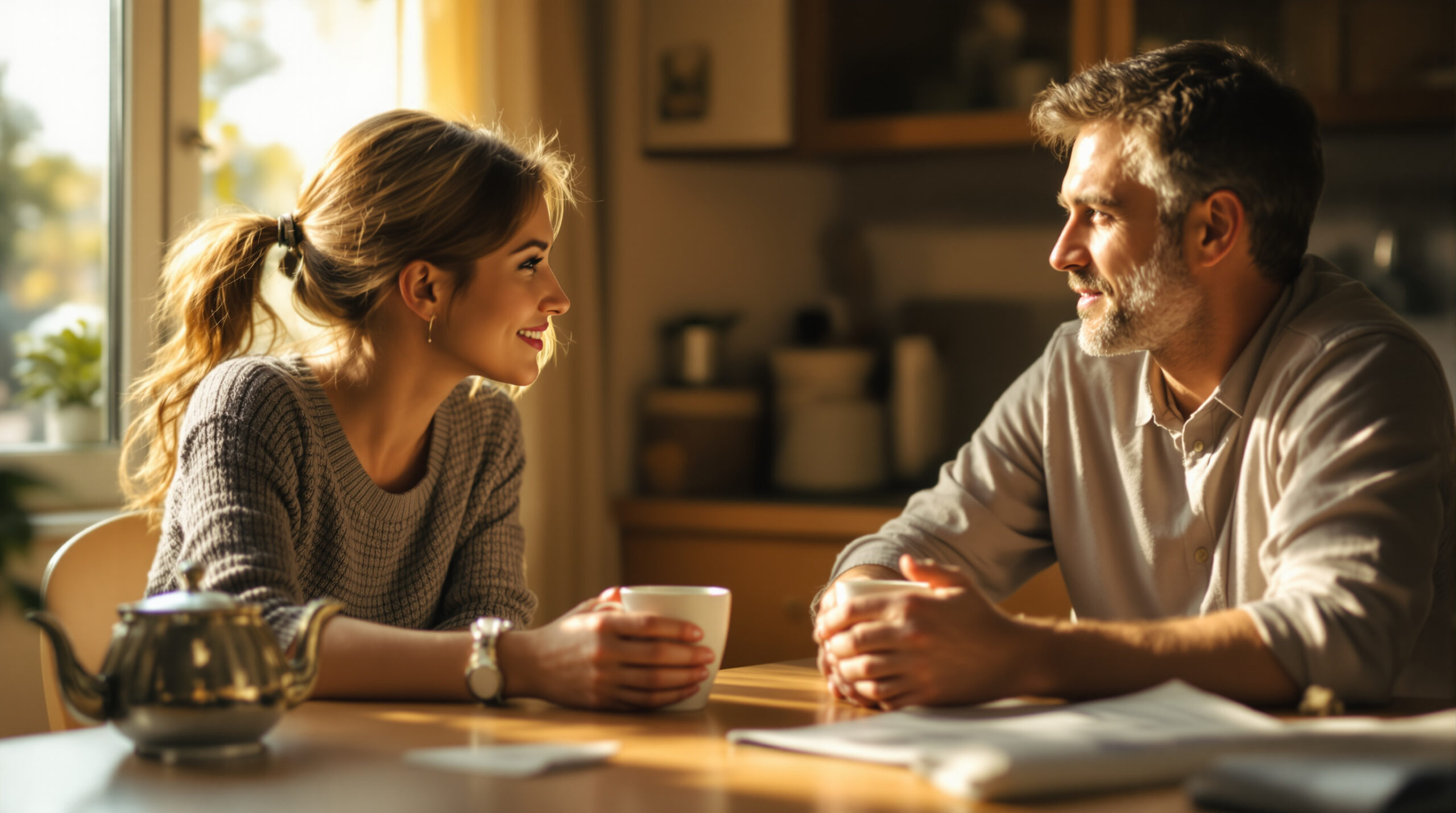 Zistila som, že rozhovor pri káve mi pomáha zvládať večne nespokojného manžela bez konfliktov a zmenilo to náš každodenný život.
